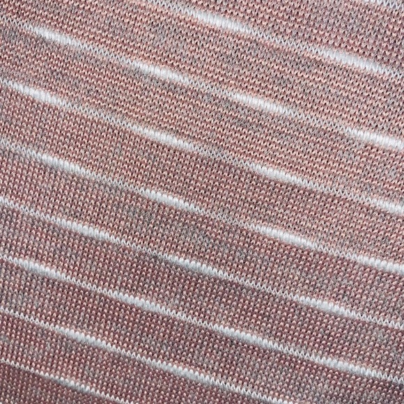 BCBG Dusty Pink Split-Back Ruffle Hem Tank - Picture 4 of 7